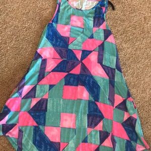 Sleeveless tank dress